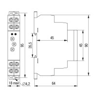 Реле уровня IEK ORL 24-240В AC/DC ORL-01-ACDC24-240V