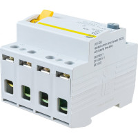 Устройство защитного отключения IEK ВД1-63S УЗО, 4Р, 25А, 300мА MDV12-4-025-300