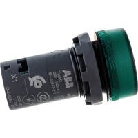 Лампа ABB CL2-523G зелёная со встроенным светодиодом 230В AC 1SFA619403R5232