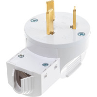 Силовая вилка Systeme Electric (Schneider Electric) Blanca, 2 Р+N, 32 А, 250 В, Белый BLNSV003231