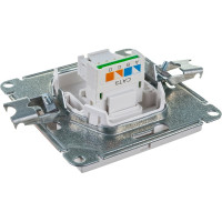 Телефонная розетка Systeme Electric W59, RJ11, 160В, 1А, белый RSI-152T-1-86