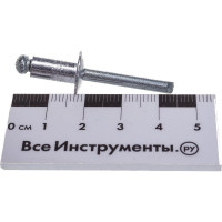 Алюминиевые заклепки Stayer Pro-FIX, 6.4х12 мм, 25шт 3120-64-12