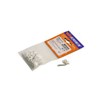 Электроустановочная скоба VIPкрепеж круглая, №6, 16 шт. 15502 VIPS