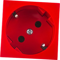 Розетка KOPOS QUADRO красная 16 A, 250 V AC QS 45X45_BB