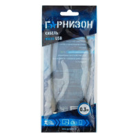 Кабель Гарнизон USB 2.0 A(M) - micro-B(M) 5P, 0.3м, пакет Pro GCC-mUSB2-AMBM-0.3M