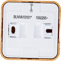 1-клавишный выключатель Systeme Electric BLANCA открытой установки, 10А, 250B, ясень BLNVA101015