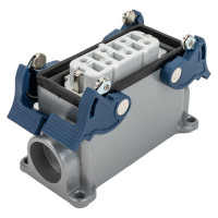 Розетка Emas 4-фиксатора, боковой ввод, 6 полюсов, 35А, 400В. EBM606PD14