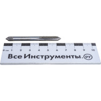 Метчик Квалитет М6x1,0мм 2 шт М-6-1,0 6626686