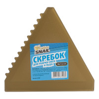 Трехсторонний скребок для уборки снега и льда Golden Snail 10x11.5 см GS7004
