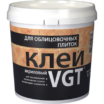 Клей для облицовочных плиток VGT 1,7кг 11604894