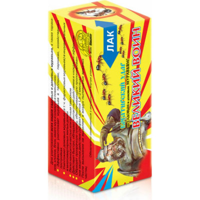 Великий воин Лак от муравьев, 100 мл 4620015696409