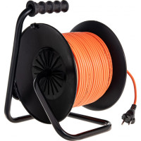 Gigant Удлинитель на пластиковой катушке ПВС 2х0,75 6A 50м IP 44 PE-033