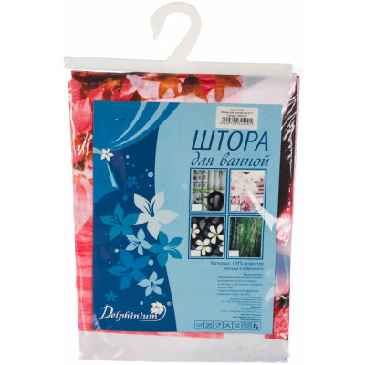 Штора для ванной Delphinium WS-817 104127