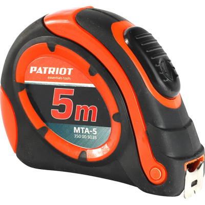 Обрезиненная рулетка Patriot MTA-5 350005035