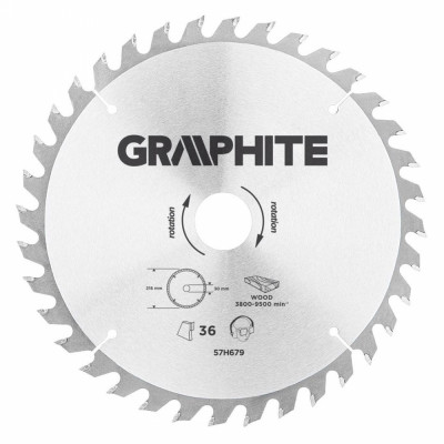 Диск пильный GRAPHITE 57H679