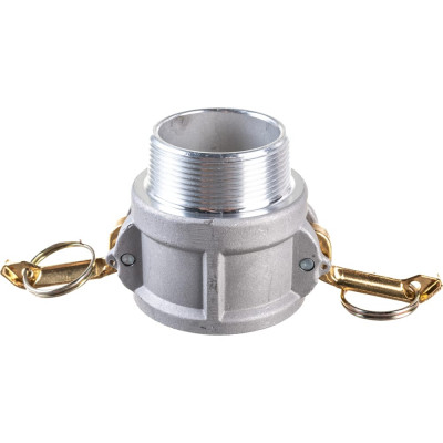 TITAN LOCK Камлок соединение типа B розетка наружная резьба BSP алюминий TL200BAL