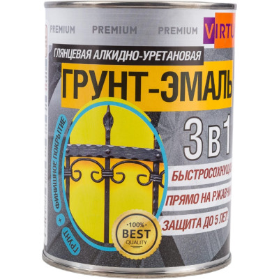 Грунт-эмаль по ржавчине Virtuoso PREMIUM 11592570