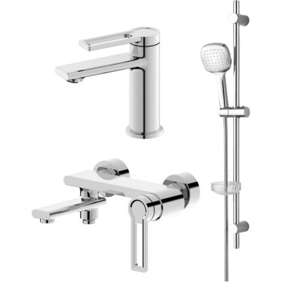 ORANGE Splito set 3 in 1 1 Комплект смесителей для ванной с душ. гарнитуром M36-311cr