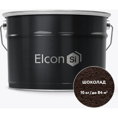 Elcon Кузнечная краска Smith с молотковым эффектом шоколад 10кг 00-00002847