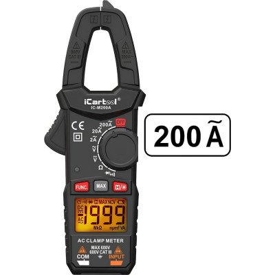 iCarTool Токовые клещи переменного тока 200A IC-M200A