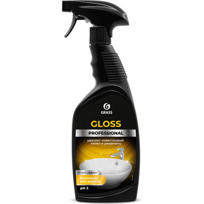 Grass Чистящее средство для сан.узлов Gloss Professional флакон 600 мл 125533