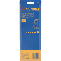 TUNDRA Набор ключей шестигранных , удлиненных, CrV, 1.5 - 10 мм, 9 шт. 2354392