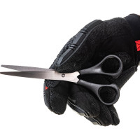 Тупоконечные ножницы Attache Economy 160 мм, с пластиковыми симметричными ручками, черный 1039679