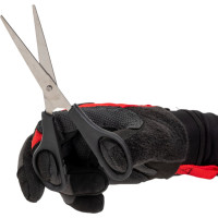 Тупоконечные ножницы Attache Economy 160 мм, с пластиковыми эллиптическими ручками, цвет черный 406618