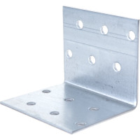 Крепежный угол КрепСтройГрупп равносторонний KUR-60х50х50х2 мм 145677