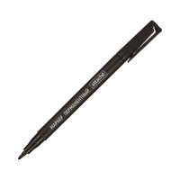 Перманентный маркер 12 шт в упаковке Attache черный 1 мм 867249