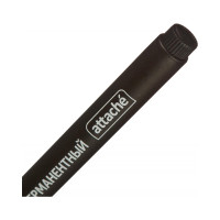 Перманентный маркер 12 шт в упаковке Attache черный 1 мм 867249