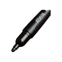 Перманентный маркер 12 шт в упаковке Attache Selection Pegas черный 2-5 мм 426890