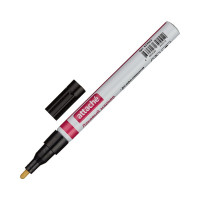 Лаковый маркер 12 шт в упаковке Attache пеинт 2 мм черный 633902