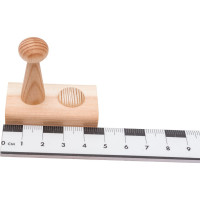 Крючок ЕВРОПАРТНЕР дерево, 45х44 мм, без покрытия, 1 шт. 0 9970 5