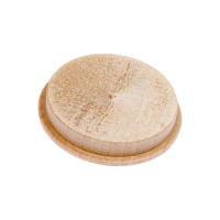 Заглушка на отверстие ЕВРОПАРТНЕР дерев. береза D 35 4 шт. 16 0013 7