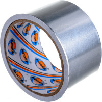 Алюминиевая клейкая лента AVIORA DSAF 30 мкм, 50 мм х 10 м 302-196