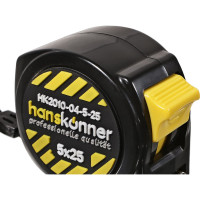 Рулетка Hanskonner 5x25, 2 стопа HK2010-04-5-25