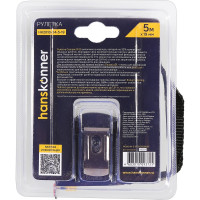 Рулетка Hanskonner  5x19 HK2010-04-5-19