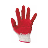 Хозяйственные перчатки с латексным покрытием Park EL-S001, цвет синий/оранжевый, 001060