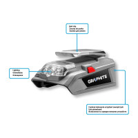 Переходник-фонарик GRAPHITE, USB LED Energy+ 58G025