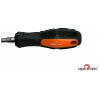 Отвертка СЕРВИС КЛЮЧ гибкая - удлинитель 275мм 1/4 77564