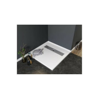 Поддон Aquanet 007 Delight NEW литьевой 900х900х30мм, крышка из нерж, белый камень 00255441