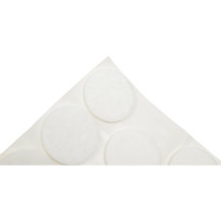 Подкладка ЕВРОПАРТНЕР фетр бел. 28 мм 12 шт. 6 9184 2