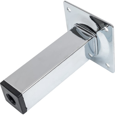 Ножка Tech-Krep 25х25х100 квадратная, нерегул, хром - накл. 151298