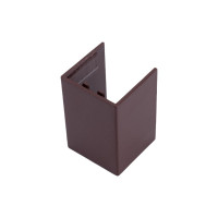 Соединитель EKF PROxima Plast, под темное дерево, 4 шт cond-25-25x4