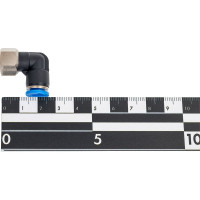 Фитинг цанговый угловой с внутренней резьбой 1/8F для трубки диаметром 6 мм SHPI PLF 06-R01