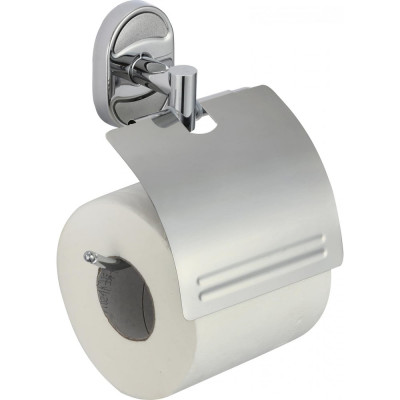 Держатель для туалетной бумаги Savol с крышкой, хром S-007051 23228
