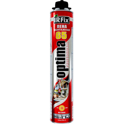Профессиональная монтажная пена IRFIX OPTIMA 65 800 мл 10021