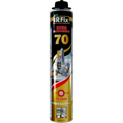 Профессиональная монтажная пена IRFIX 70 880 мл 10041
