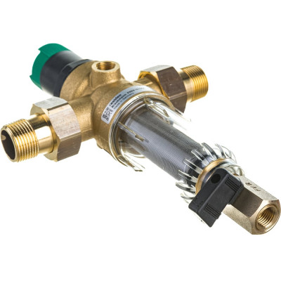 Фильтр миниплюс с редуктором на холодную воду Honeywell 100 мкм, FK06-1/2"AA
